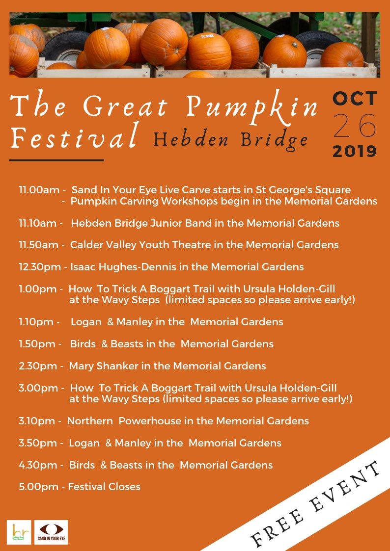 pumpkin festival 2019 hebden bridge
